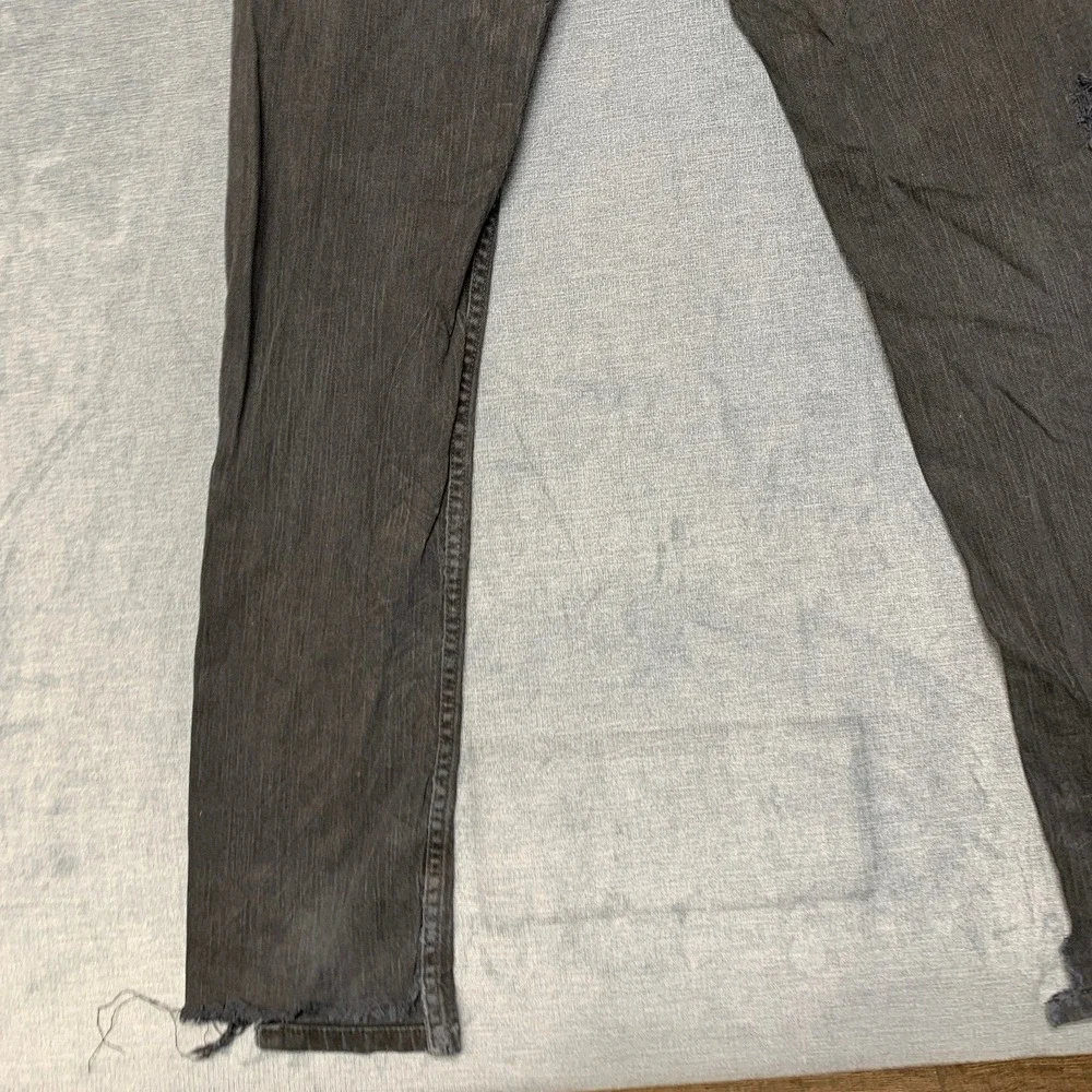 Levi's 511 Slim Fit Skinny Jeans Mens 31x32 Black Denim Dark Wash Everyday Wear